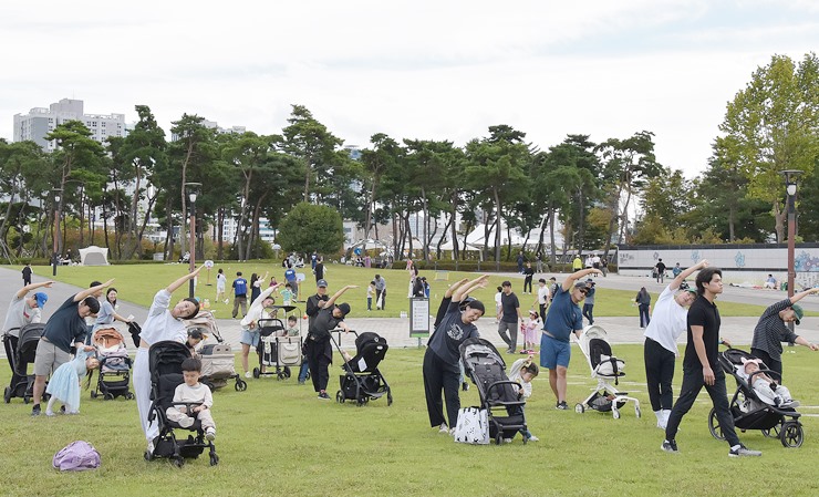 유아차 가족 운동대회